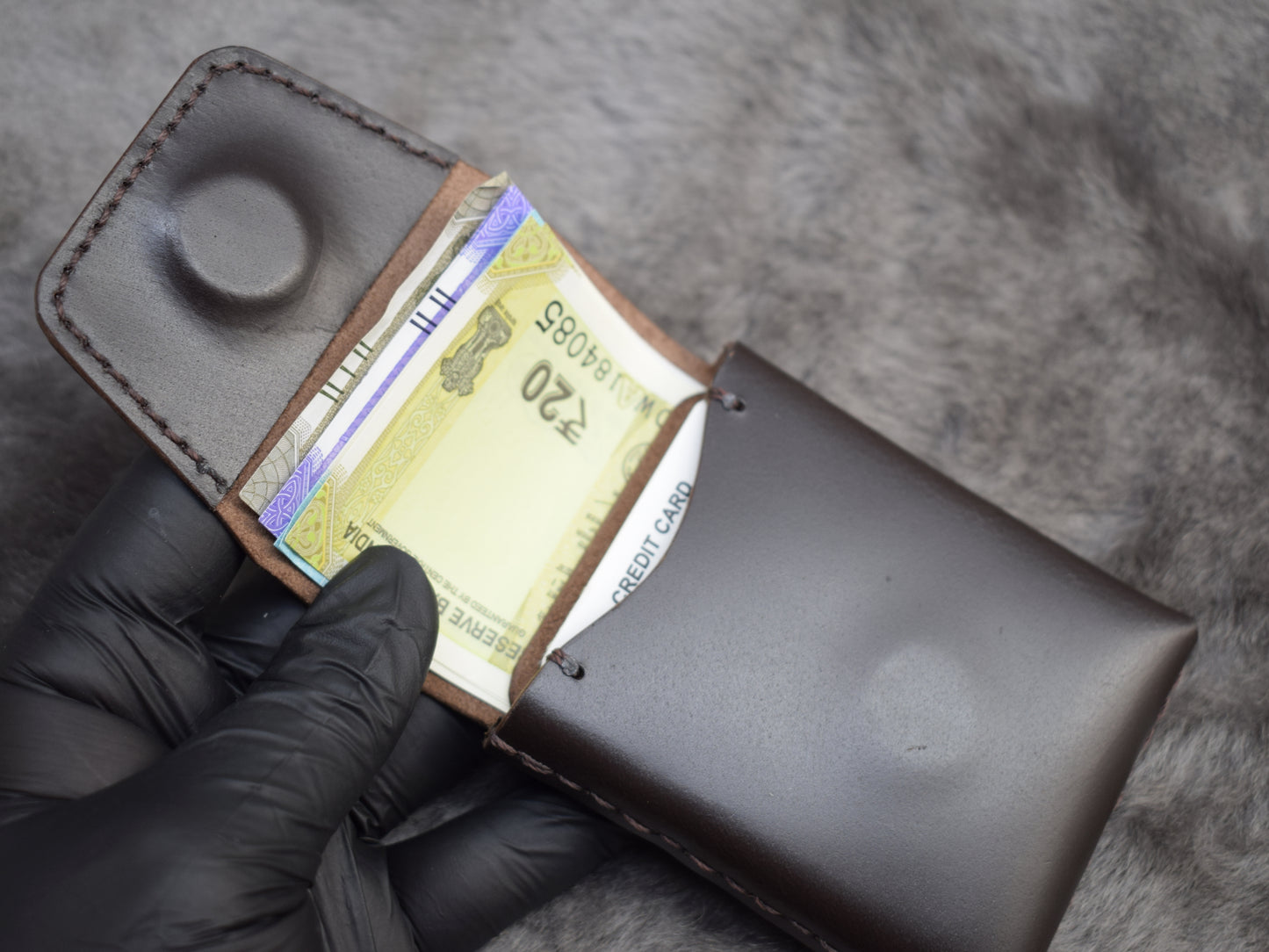 "The Holder" Hidden Magnetic Flap Wallet