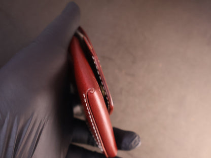 Signature Snap Wallet – Handcrafted Full Grain Leather Minimalist Wallet