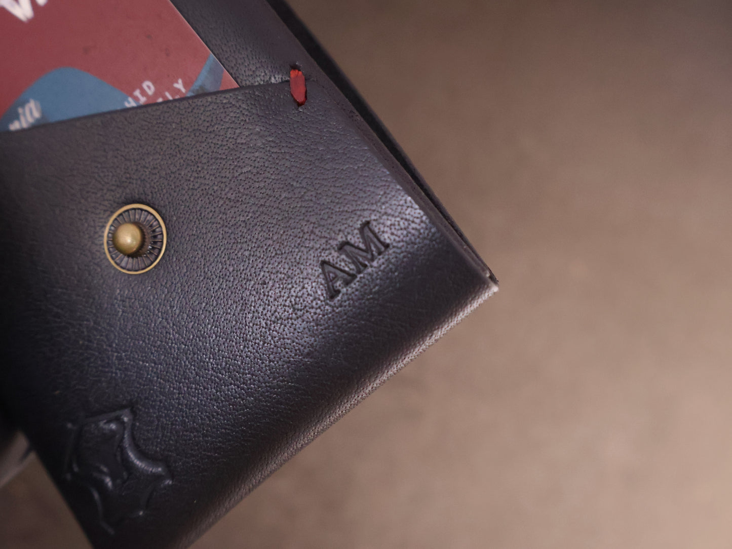 Signature Snap Wallet – Handcrafted Full Grain Leather Minimalist Wallet