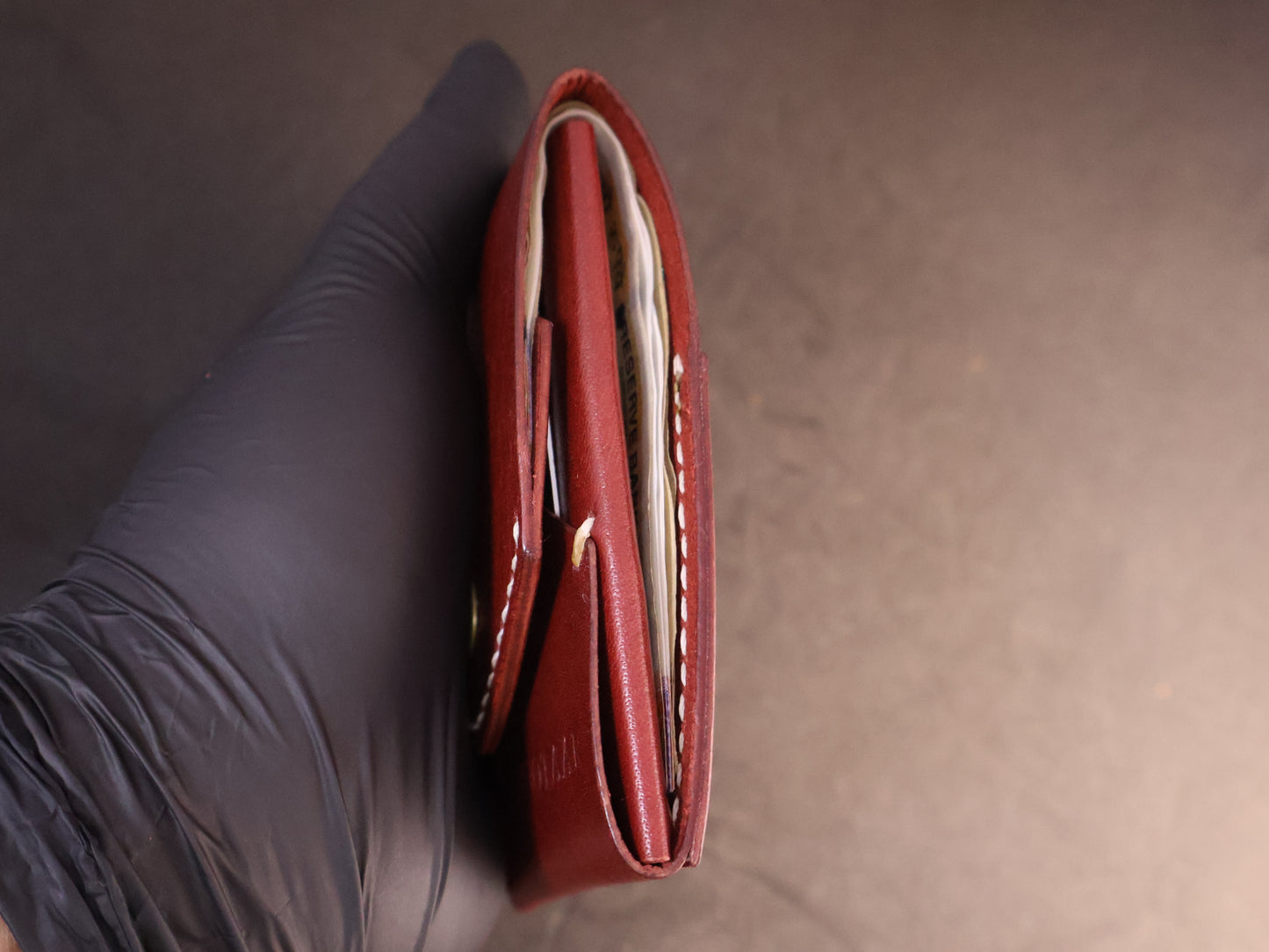 Signature Snap Wallet – Handcrafted Full Grain Leather Minimalist Wallet