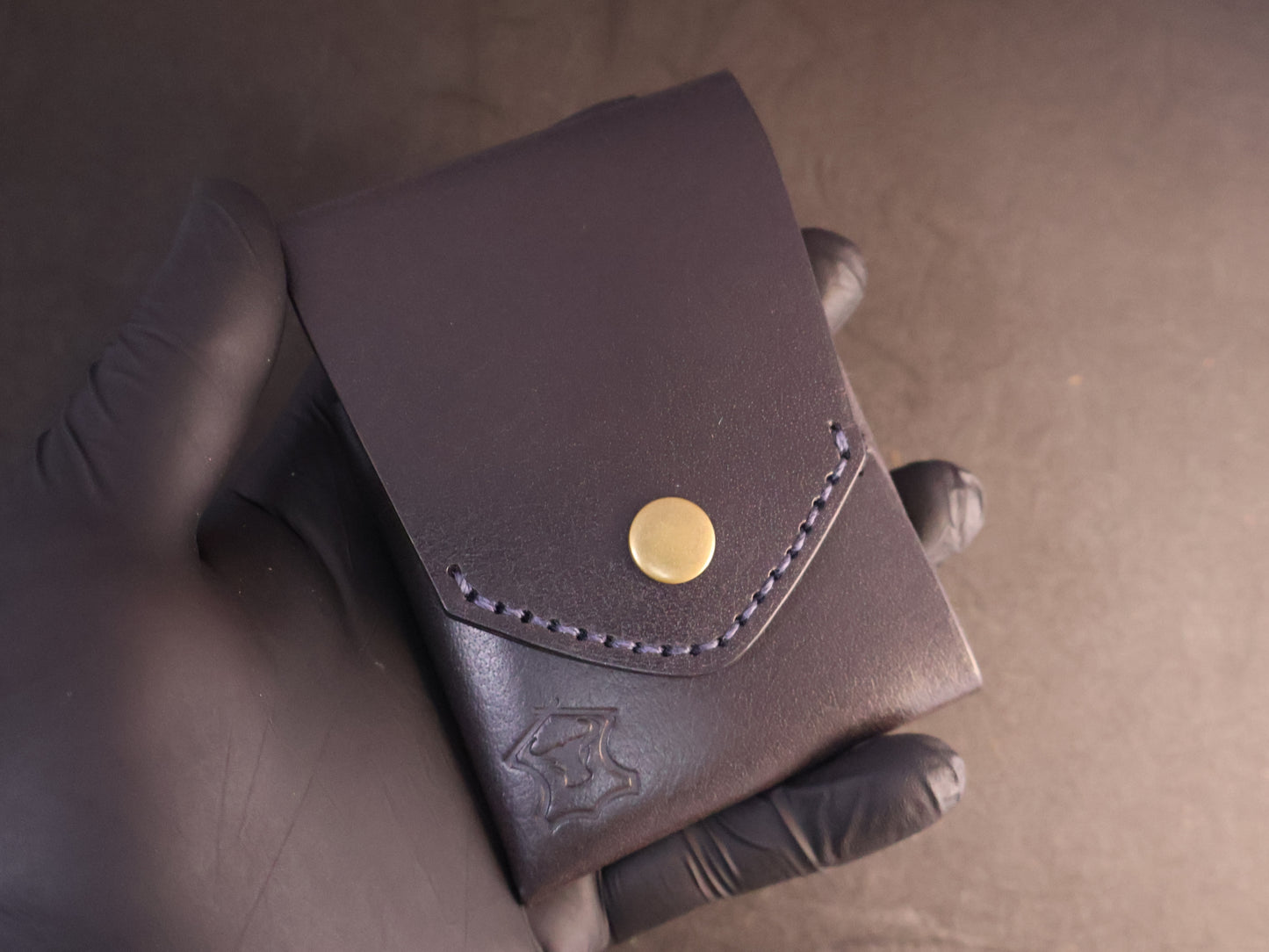Signature Snap Wallet – Handcrafted Full Grain Leather Minimalist Wallet