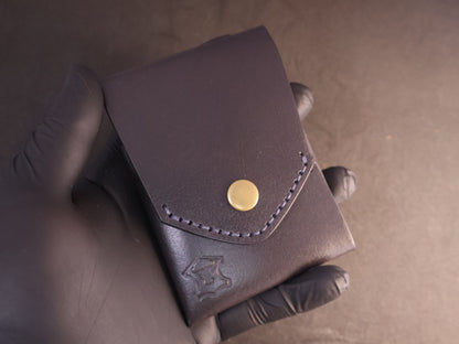 Signature Snap Wallet – Handcrafted Full Grain Leather Minimalist Wallet