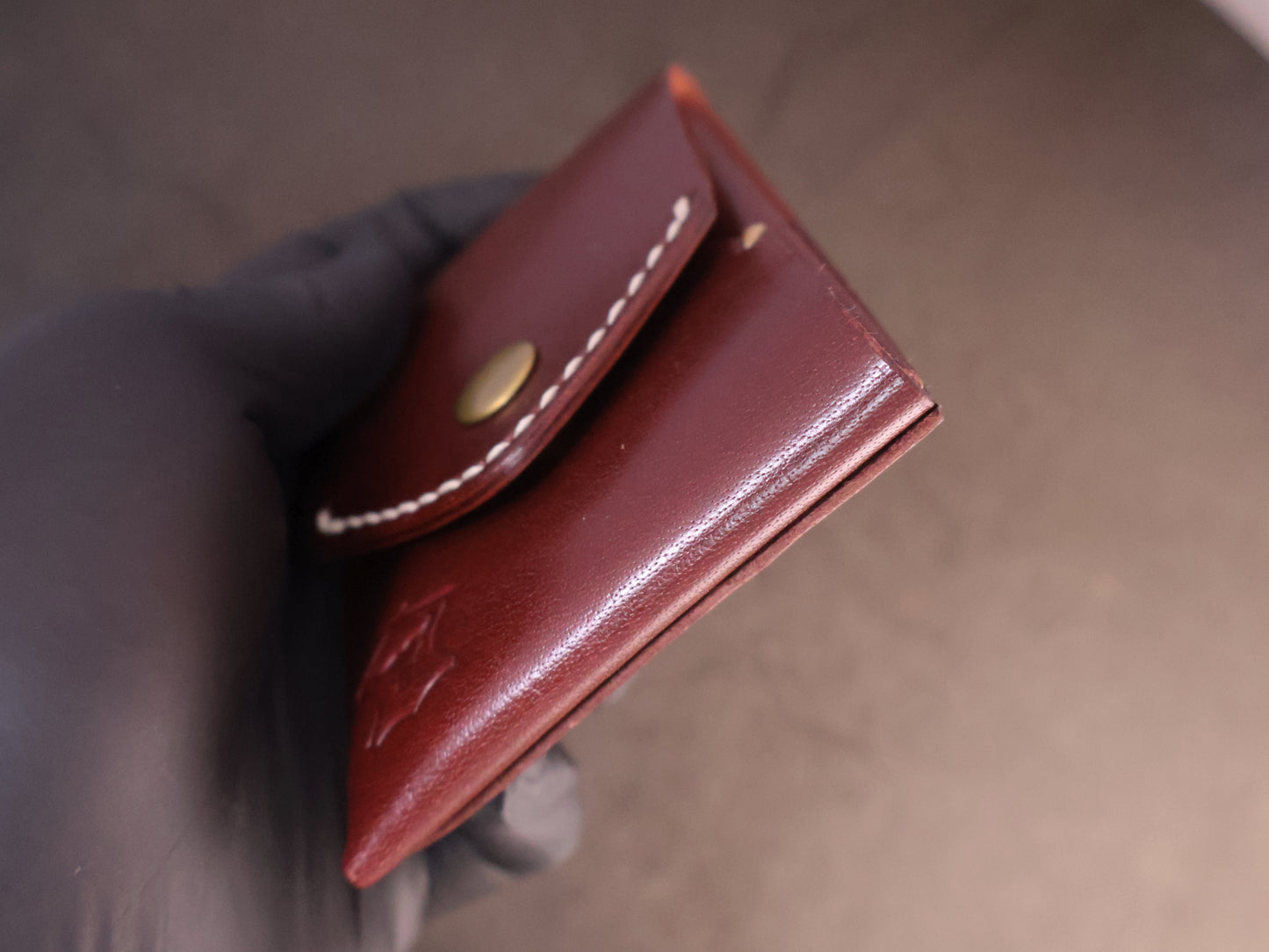 Signature Snap Wallet – Handcrafted Full Grain Leather Minimalist Wallet