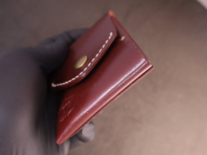 Signature Snap Wallet – Handcrafted Full Grain Leather Minimalist Wallet
