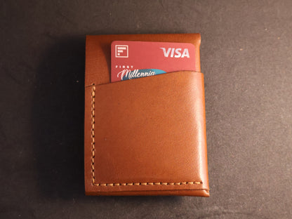 Signature Snap Wallet – Handcrafted Full Grain Leather Minimalist Wallet