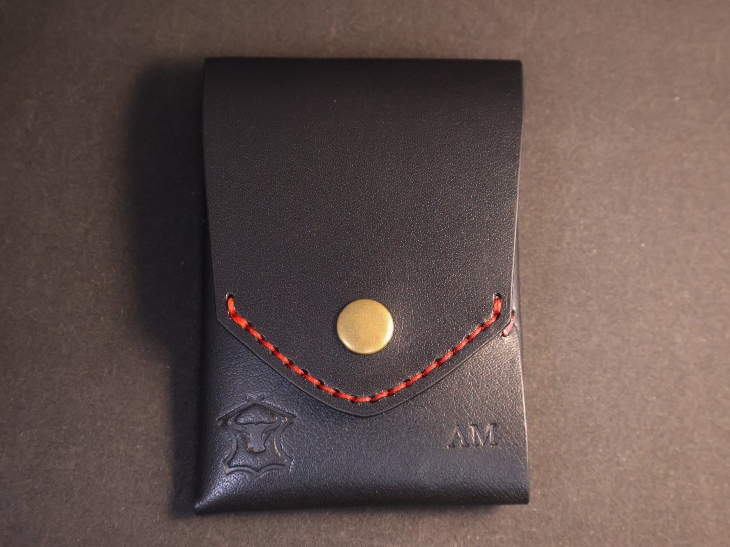 Signature Snap Wallet – Handcrafted Full Grain Leather Minimalist Wallet