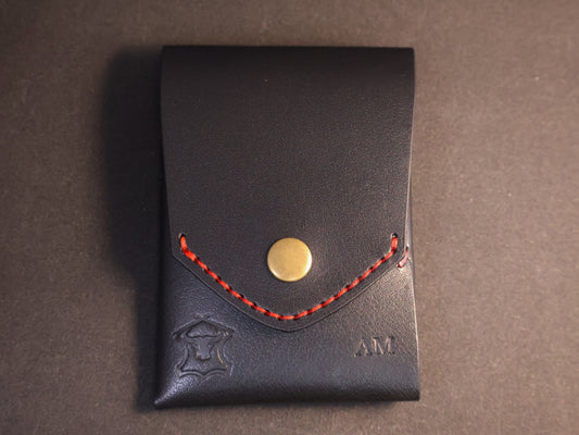 Signature Snap Wallet – Handcrafted Full Grain Leather Minimalist Wallet