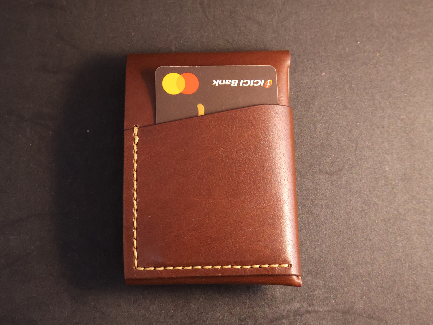 Signature Snap Wallet – Handcrafted Full Grain Leather Minimalist Wallet
