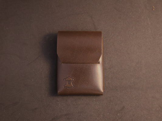 Origami No-Stitch Full Grain Leather Wallet 2 (Compact)